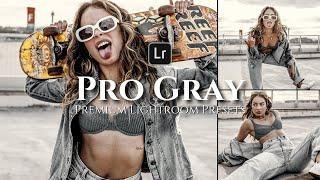 Pro Gray __ Lightroom Mobile Presets Free DNG | Lightroom Presets | Cinematic Lightroom Presets