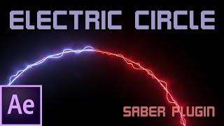 Looping Electric Circle - After Effects Tutorial