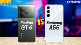 Realme GT 6 vs Samsung A55