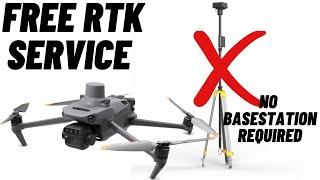 RTK Service For DJI Mavic 3 Enterprise, For Free. GNSS - GPS, BeiDou, GLONASS, Galileo