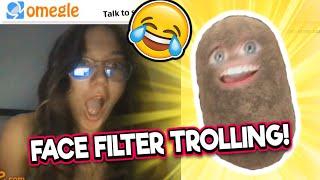 OMEGLE FACE FILTER TROLLING REACTIONS pt 69