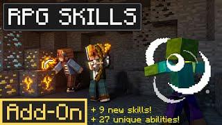 RPG Skills Add-on | Minecraft Marketplace | Showcase