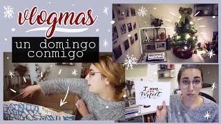 VLOG: Probando rotuladores lettering, unboxing, arbolito de navidad