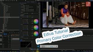 Edius  9  Primary Color Correction,