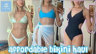 CUPSHE TRY-ON BIKINI HAUL! affordable swimwear (ft. discount code!) ad