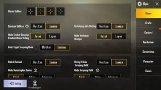 PUBG MOBILE INDONESIA!! Sensitivitas tuk iphone scope gyro x6 adjust x3