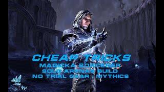 (ESO Deadlands) CHEAP TRICKS - MAGICKA SERCERER SOLO BUILD. NO TRIAL OR MYTHIC GEAR..