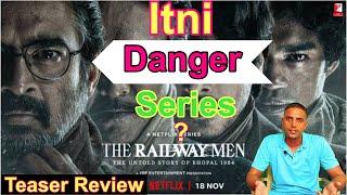 The Railway man teaser Review ! K.k. Menon ! Khokhars review point!