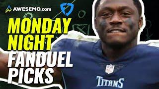 FanDuel NFL Monday Night Football Week 6 Single-Game Picks & Lineups | Bills vs. Titans Tonight