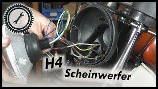 Auf H4-Scheinwerfer umrüsten - Simson Tutorial