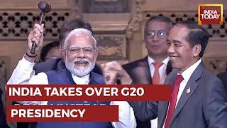 PM Narendra Modi Takes Over G20 Presidency From Indonesia | G20 Summit 2022