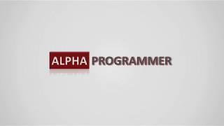 ALPHA PROGRAMMER