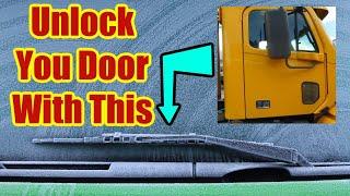 Lock keys in Truck(Emergency Unlock Tricks)