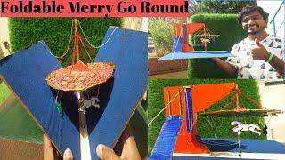 Best Pop-Up Greeting Card Ever | DIY Carousel | Foldable Easy Merry Go Round | Easy Greeting Card |