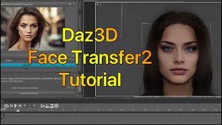 Daz3D Face Transfer 2 Tutorial