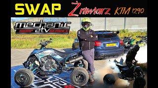 Żniwiarz  Yamaha Raptor SWAP KTM 1290 Adventure  Made by Mechanic ATV  SWAP Legion!  #atv #quad