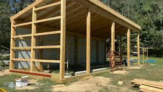 Building a new horse barn- 3 stalls and a tack room