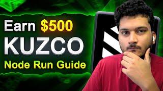 USE YOUR PC TO MINE KUZCO AIRDROP - QUICK SETUP GUIDE | NODE SETUP