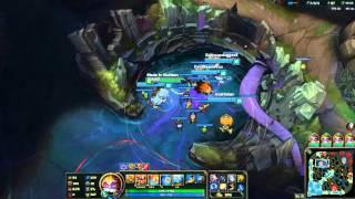 [PBE 9/10  One 4 all mode ] Take down Baron in 5 second with 5 Heimerdinger