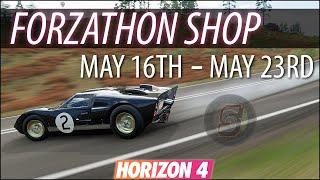 Forza Horizon 4 Autumn #Forzathon Shop Update [May 16TH - May 23RD 2019] FH4