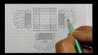 "Easy & Beautiful Festival Rangoli for Beginners | Traditional Freehand Designs | @Champaka-Raj"