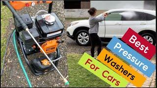 Washing our Cars with an Electric Pressure Washers|| LydiaSMtime