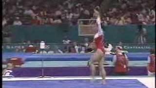 Mo Huilan - 1996 Olympics Team Compulsories - Floor Exercise