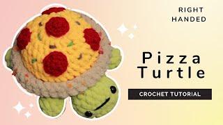 Beginner tutorial : How to crochet a Pizza Turtle ( Right-handed) | Easy Tutorials for beginners