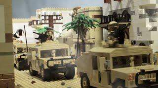 LEGO MODERN WAR. Iraq war - all parts together.