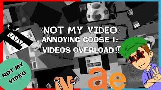 (NOT MY VIDEO) ANNOYING GOOSE 1: VIDEOS OVERLOAD!!!