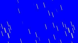 Hyper Rain Effect Chroma Key (Blue Screen)