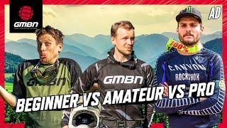 How Fast Are Pro EWS Enduro Racers? | Beginner Vs Amateur Vs Pro