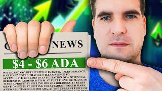 HUGE CARDANO NEWS: is ADA set for NEW All Time High?