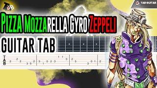 Pizza Mozzarella by Gyro Zeppeli - (JoJo's Bizarre Adventure) Guitar Tab Tutorial