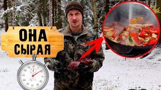 Печень оленя в казане с овощами | Рецепты из оленя