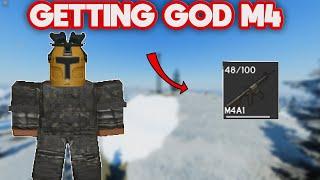 GETTING GOD M4 DAY 2 OF WIPE | Project Delta | Roblox