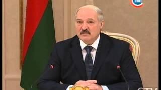 Александр Лукашенко встретился с губернатором Ленинградской области