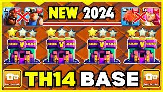 ( TOP 10 ) BEST TH14 CWL BASE WITH LINK 2024 || TH14 WAR BASE LINK 2024 || TH14 BASE CLASH OF CLANS