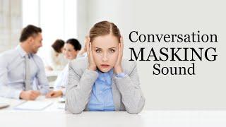 White Noise Conversation Masking Speech Privacy Sound Noise Cancelling