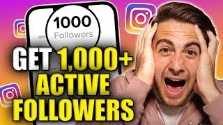 Cara Mendapatkan 1000 Followers AKTIF di Instagram dalam 10 Menit (update algoritma baru)