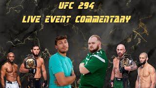 UFC 294: LIVE Event Commentary Islam Makhachev v Alexander Volkanovski 2