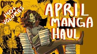 140+ volumes | April Manga Haul