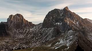 Schwarzsee & Gurnigel Pass by the Air in 4K