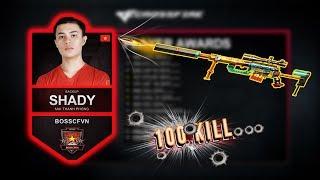 [ĐẤU ĐƠN SNIPER] 100KILL M200 CHEYTAC GRAFFIT.....XEM LÀ NỨNG!!