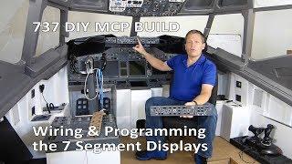 737 DIY MCP - 7 Segment Display, Prosim & Mobiflight