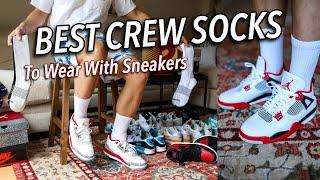 BEST CREW SOCKS TO WEAR WITH SNEAKERS