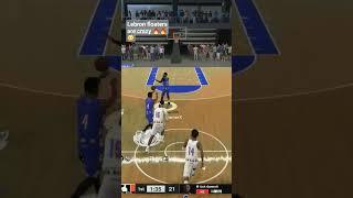 LeBron floater is unblockable in #nba2k24 #shoets #nba2k #shorts