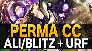 PERMANENT CC - URF Alistar Blitzcrank Gameplay ft. Pants Are Dragon