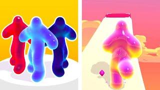 Blob Runner 3D - Big Blob Run - All Levels iOS Android GamePlay