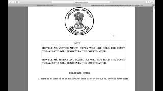 How to observe court hearings at the Delhi High Court: Step-wise guide